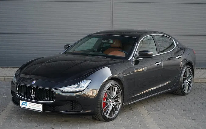 samochody osobowe Maserati Ghibli cena 149900 przebieg: 90000, rok produkcji 2015 z Cybinka